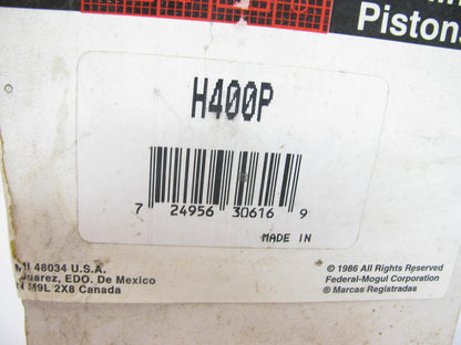 Federal Mogul H400P Engine Piston - Standard 1970-1980 Chevrolet SBC 400-V8