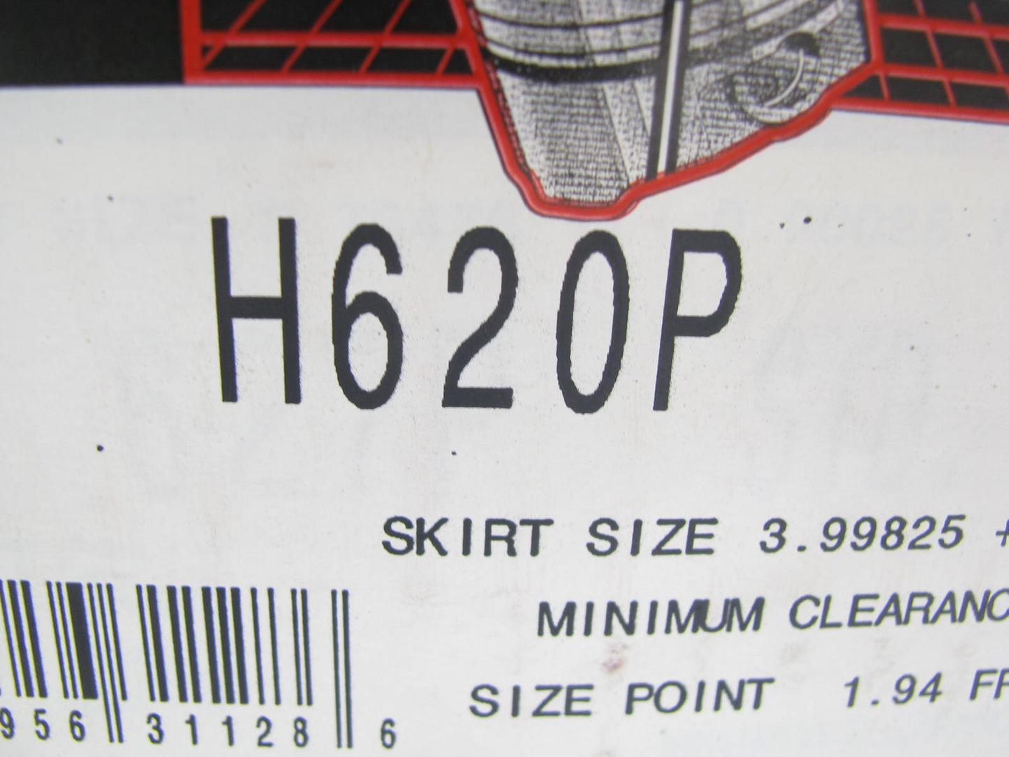 (8) Federal Mogul H620P Hypereutectic Piston - Standard - Chevrolet SBC 4'' BORE