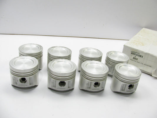 H994P40 Hypereutectic Piston Set .040 O/S  For 1964-1978 BBF Ford FE 5.9L Type 2