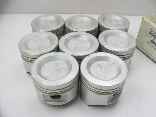 (8) Federal Mogul H995P 0.060'' Engine Pistons - 1975-1978 Ford 389 6.4L HD Truck