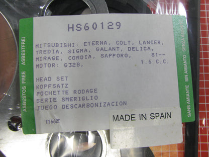 Federal Mogul HS60129 Cylinder Head Gasket Set - MITSUBISHI G32B 1.6L