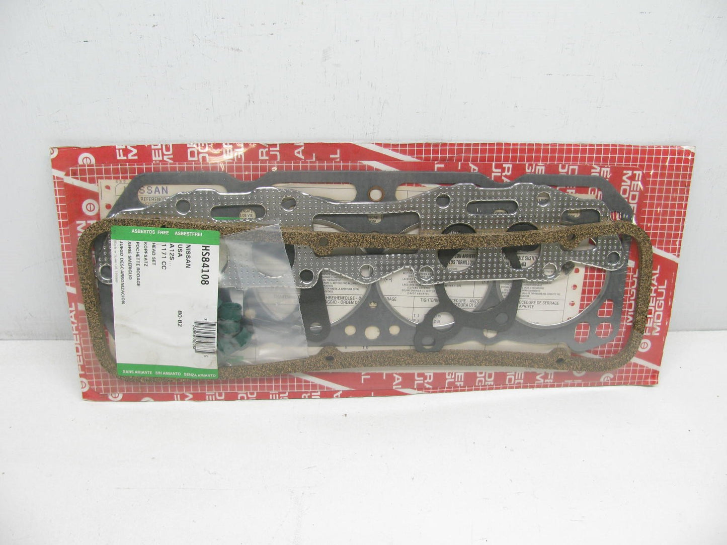 Federal Mogul HS84108 Cylinder Head Gasket Set For 1980-1982 Datsun A12