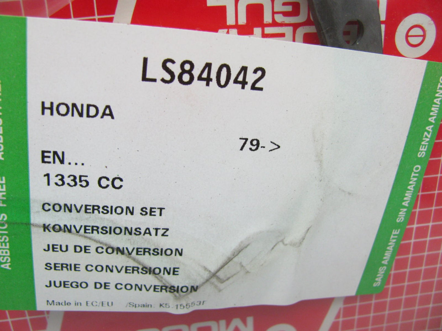 Federal Mogul LS84042 Conversion Gasket Set For 79-84 Honda EN 1.3 L Engine