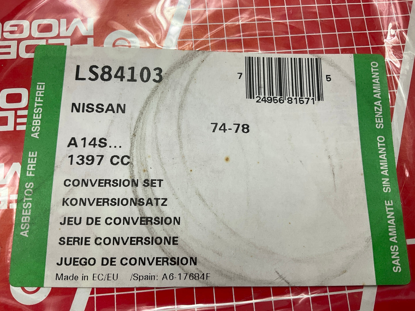 Federal LS84103 Lower Gasket Set For 1965-1982 Datsun 1.0L 1.2L 1.3L 1.4L 1.5L