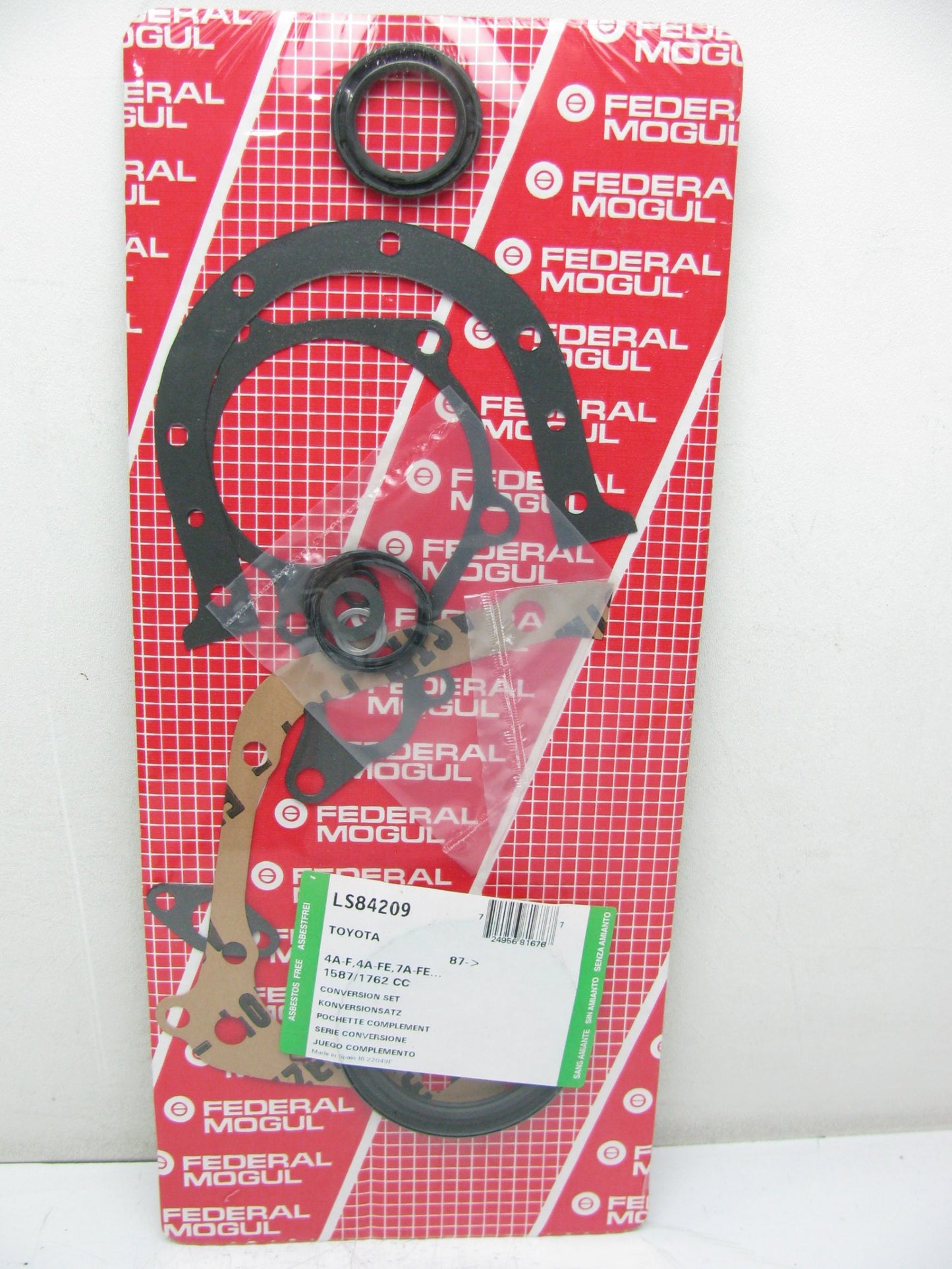 Federal Mogul LS84209 Conversion Lower Oil Pan Gasket Set 88-97 Toyota 1.6L 4AFE