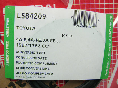Federal Mogul LS84209 Conversion Lower Oil Pan Gasket Set 88-97 Toyota 1.6L 4AFE