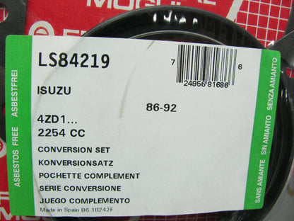 Oil Pan,timing, Gasket Crank Seal Set LS84219 For Isuzu 4ZD1 Amigo Trooper