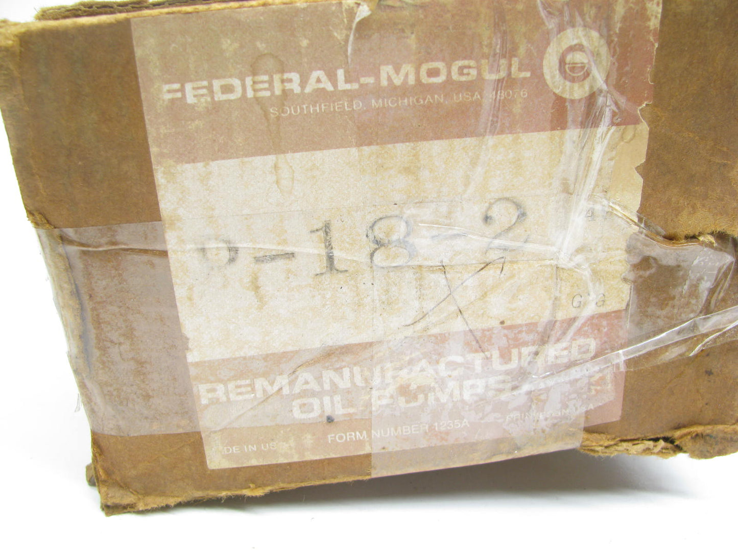 Federal Mogul P-18-2 Reman Engine Oil Pump For 1953-1954 Chevrolet  235-L6