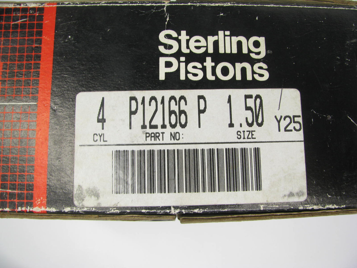 (4) Federal Mogul P12166-150 Engine Piston 1.50mm For 1972-1974 Mazda B1600