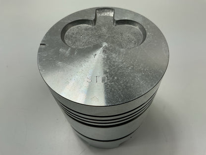 (4) Federal Mogul P9082P Engine Piston STD - Isuzu C201 Diesel (Thermo-King)