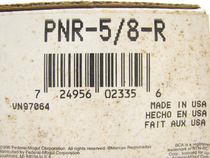 Federal PNR-58-R Pillow Block Bearing Unit 5/8'' Bore 1.0625'' Shaft To Center