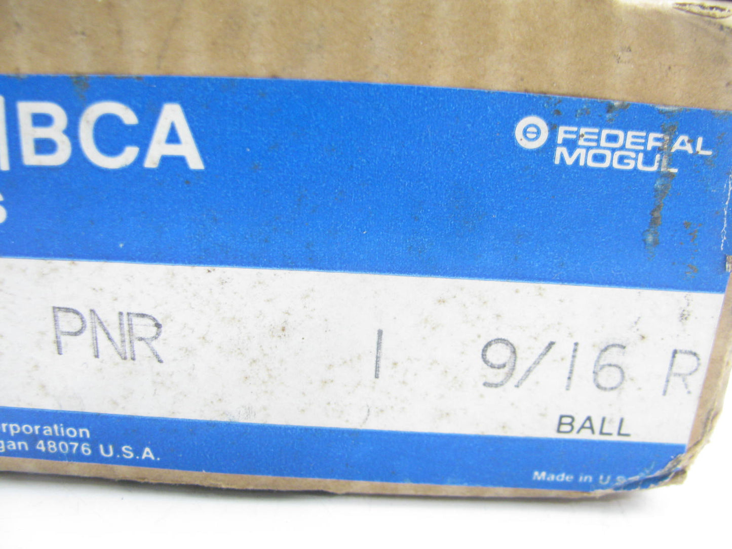 Federal Mogul PNR1-9-16R Ball Bearing Pillow Block - 1-9/16''