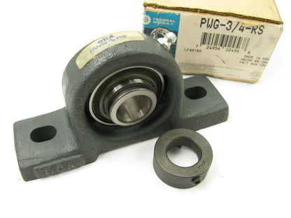 Federal Mogul PWG-34-RS Pillow Block Bearing  3/4'' Replaces SKF  SY3/4TM