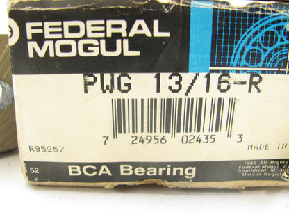 Federal PWG13-16-R Cast Iron Pillow Block Bearing - 0.8125'' Bore - 1.375'' Width