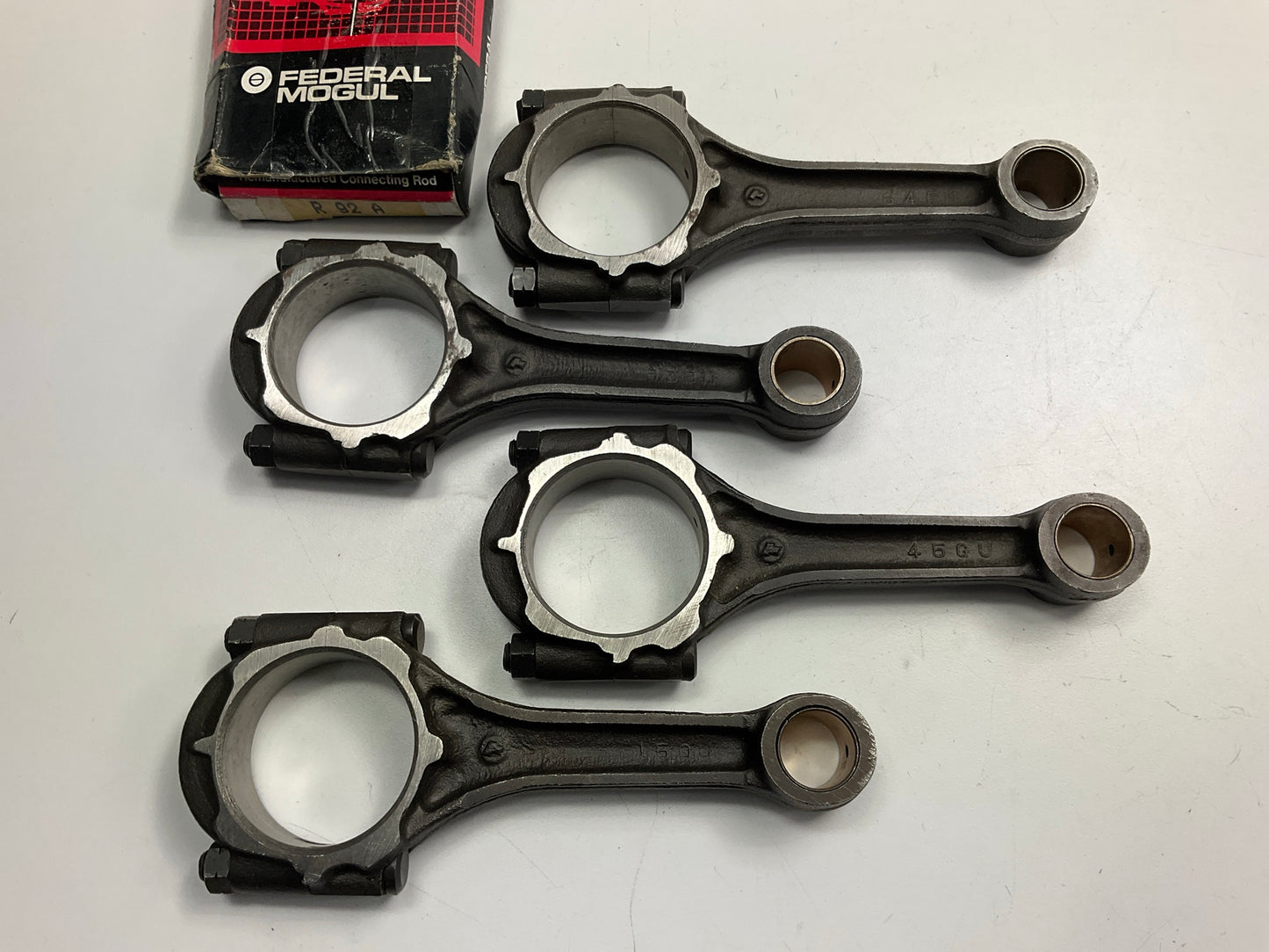 (4) Federal Mogul R18AR Reman Connecting Rod For 1976-1977 GM 1.4L 1976-87 1.6L