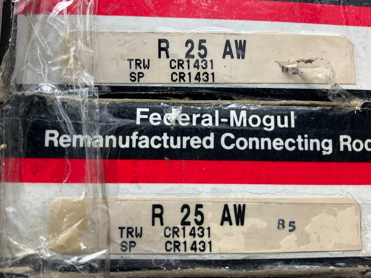 (6) REMAN. Federal Mogul R25-AW Connecting Rod -  FORD C9DE-A Casting