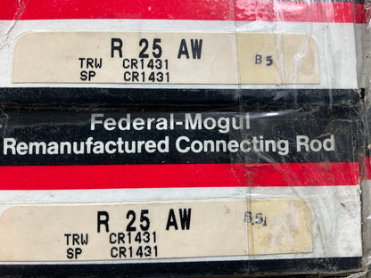 (6) REMAN. Federal Mogul R25-AW Connecting Rod -  FORD C9DE-A Casting