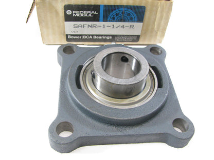 Federal Mogul SAFNR-1-14-R Ball Bearing Flange Unit - 1-1/4'' Bore 3.625'' Centers