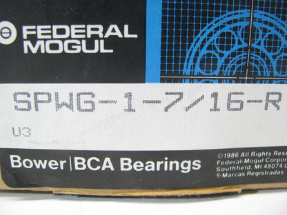 Federal Mogul SPWG-1-716-R Mounted Ball Bearing Unit 1-7/16'' Bore 2.125'' Centers