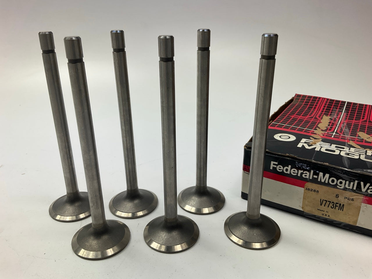 (6) Federal Mogul V773 Engine Intake Valve For 1954-1965 Jeep AMC 226-L6