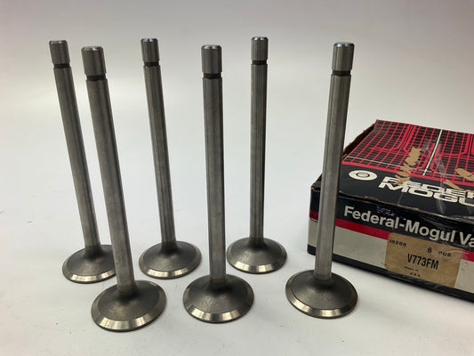 (6) Federal Mogul V773 Engine Intake Valve For 1954-1965 Jeep AMC 226-L6