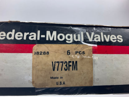 (6) Federal Mogul V773 Engine Intake Valve For 1954-1965 Jeep AMC 226-L6