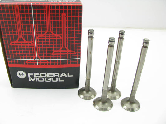 (4) Federal Mogul VX13741 Engine Exhaust Valves - 1967-1970 Toyota 1.9L 3R 5R