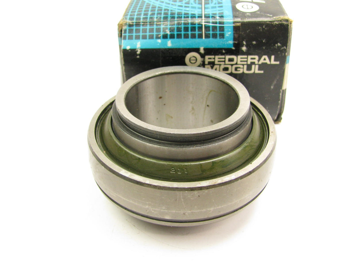 Federal Mogul WPS203-GRC Insert Bearing W/ Collar - 3.937 OD X 2.188 ID X 2.813