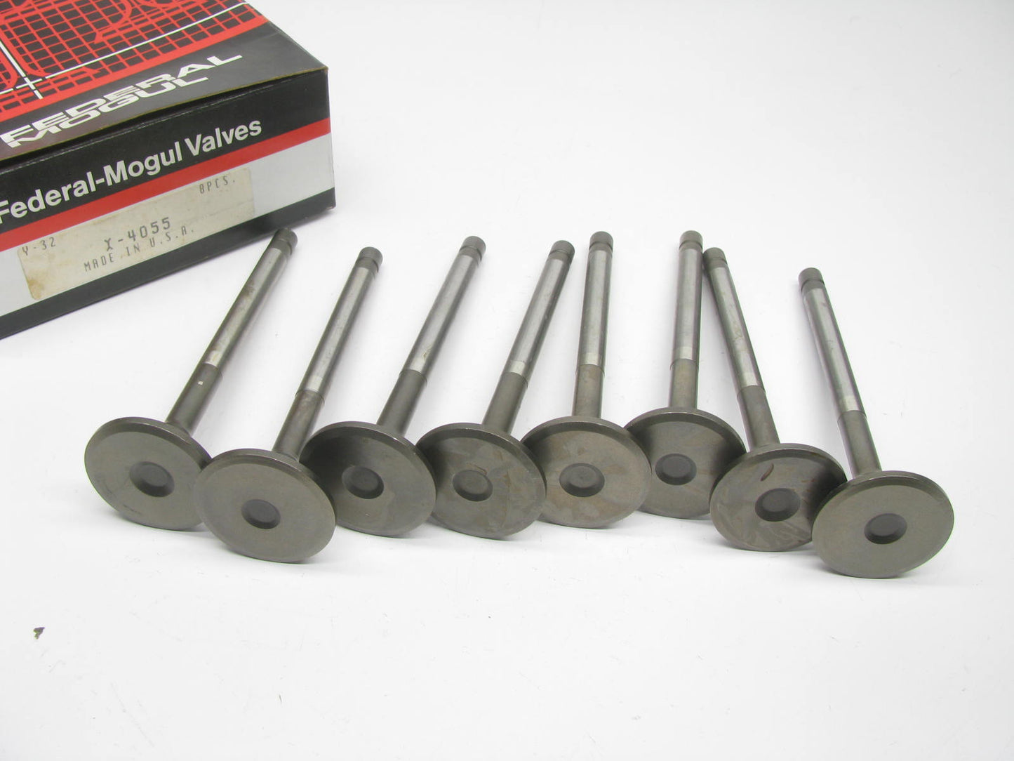 (8) Federal Mogul X-4055 ENGINE VALVES For Cummins V352, V470,V378,V504