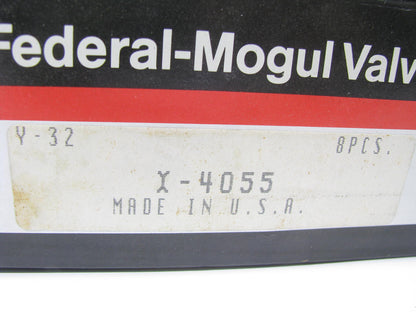 (8) Federal Mogul X-4055 EXHAUST VALVES For Cummins V352, V470,V378,V504