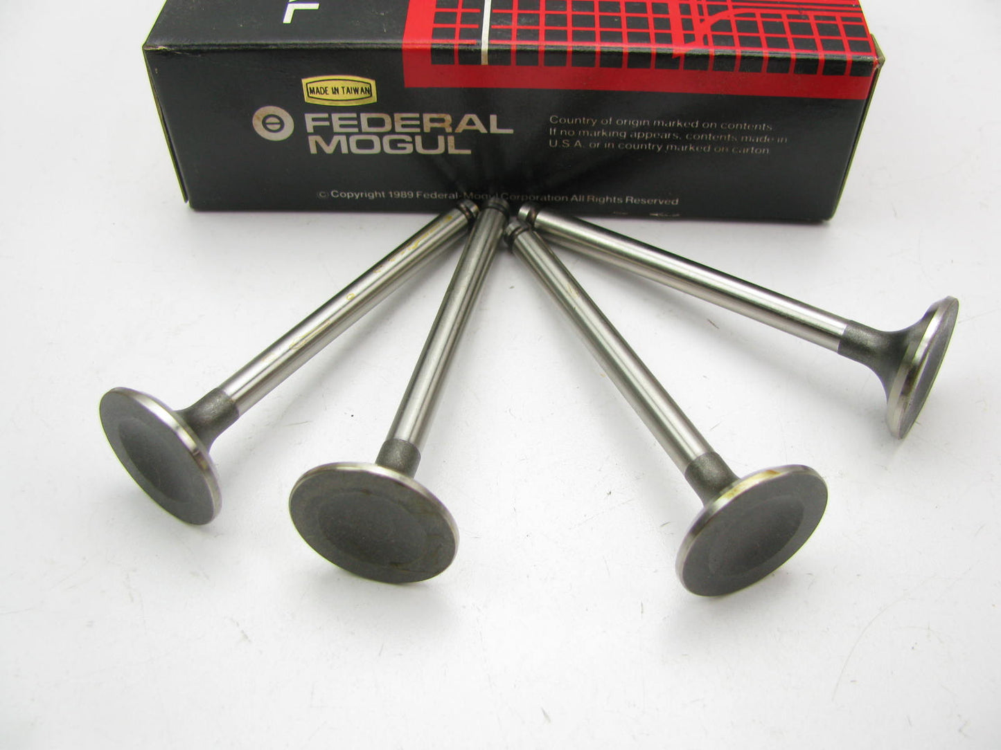 (4) Engine Exhaust Valves 1964-1977 DAIHATSU FE 985CC 1.0L Federal Mogul