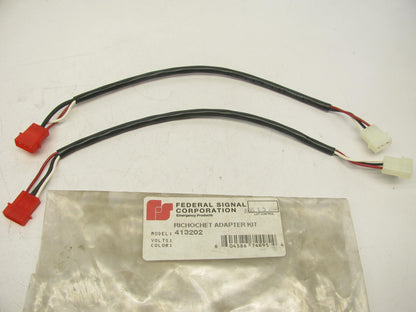 Federal Signal 413202 Strobe Power Supply Adapter Cable Kit - 12''