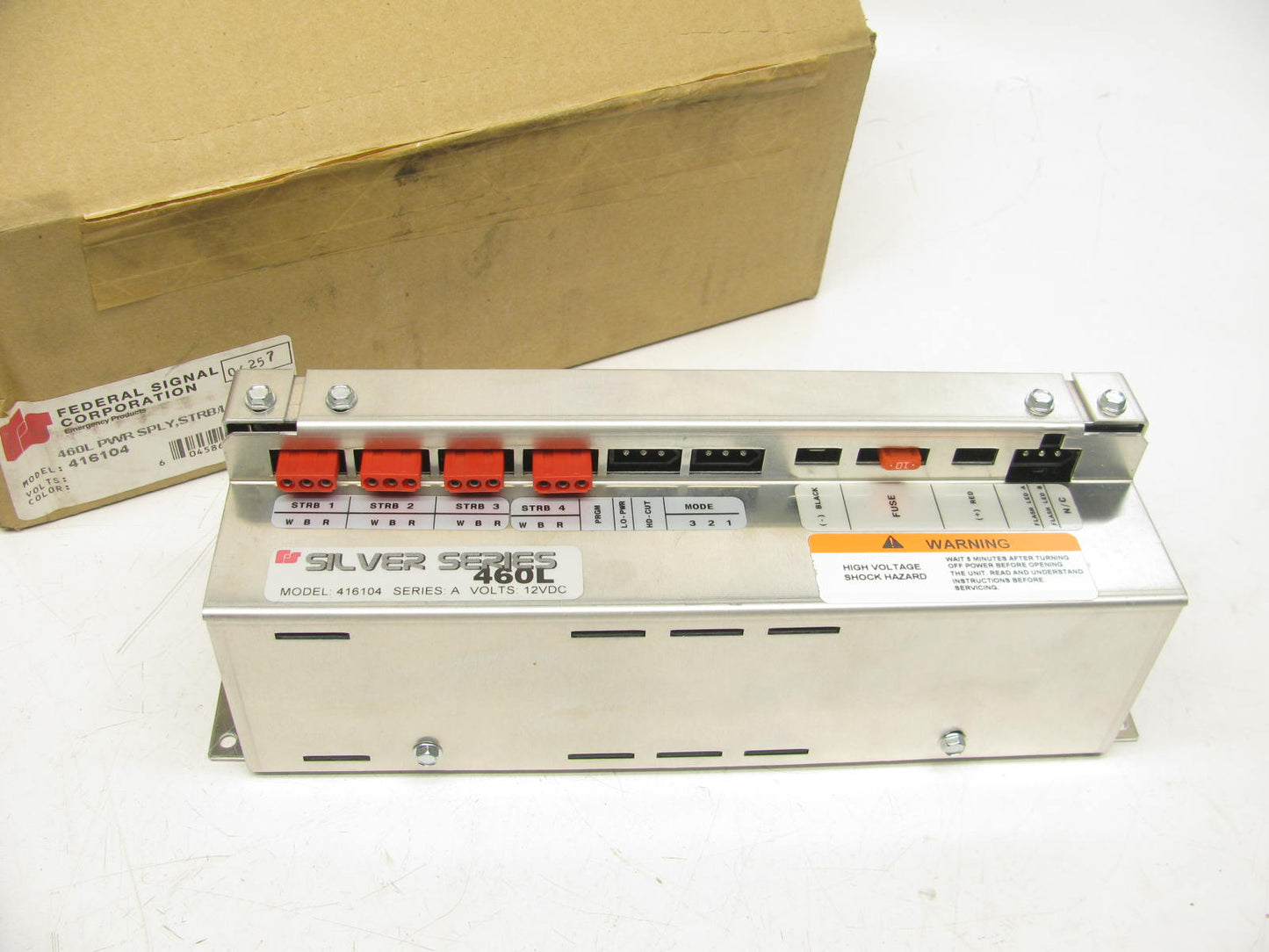 Federal 416104 Strobe Power Supply 460L Four Head 60W Synchronized LED Flasher