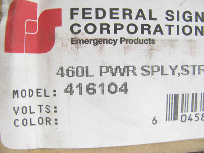 Federal 416104 Strobe Power Supply 460L Four Head 60W Synchronized LED Flasher