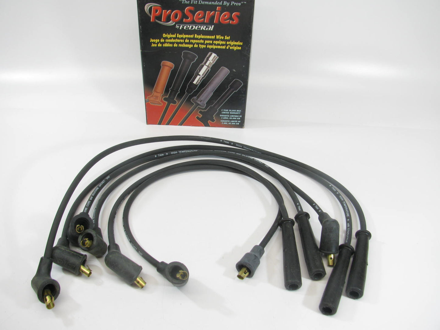 Federal 27478 Ignition Spark Plug Wire Set For 1989-1997  GM Suzuki 1.3L-L4