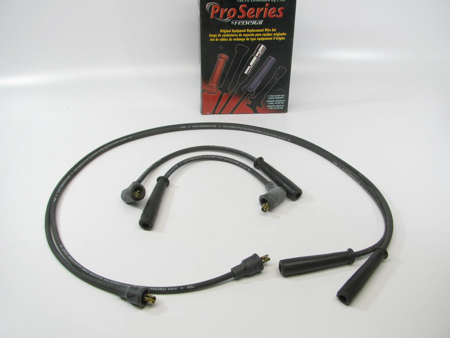 Federal 29491 Ignition Spark Plug Wire Set For 1985-1991 Subaru 1.8L-H4