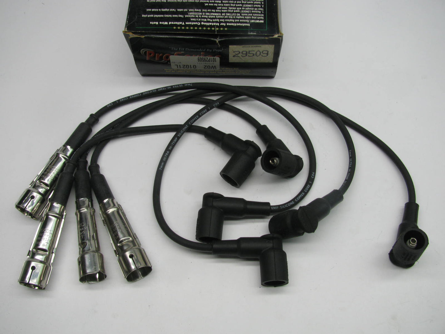 Federal 29509 Ignition Spark Plug Wire Set For 1985-1987 Volvo 2.3L-L4