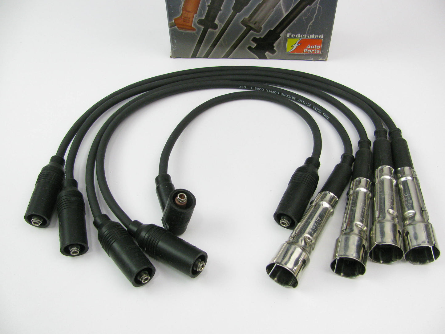 Federal 29511 Ignition Spark Plug Wire Set For 1984-1990 Audi 1.8L 2.0L-L4
