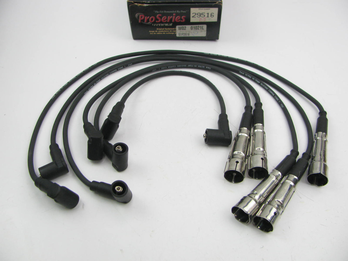 Federal 29516 Ignition Spark Plug Wire Set For 1984-1990 VW Audi 2.2L-L5