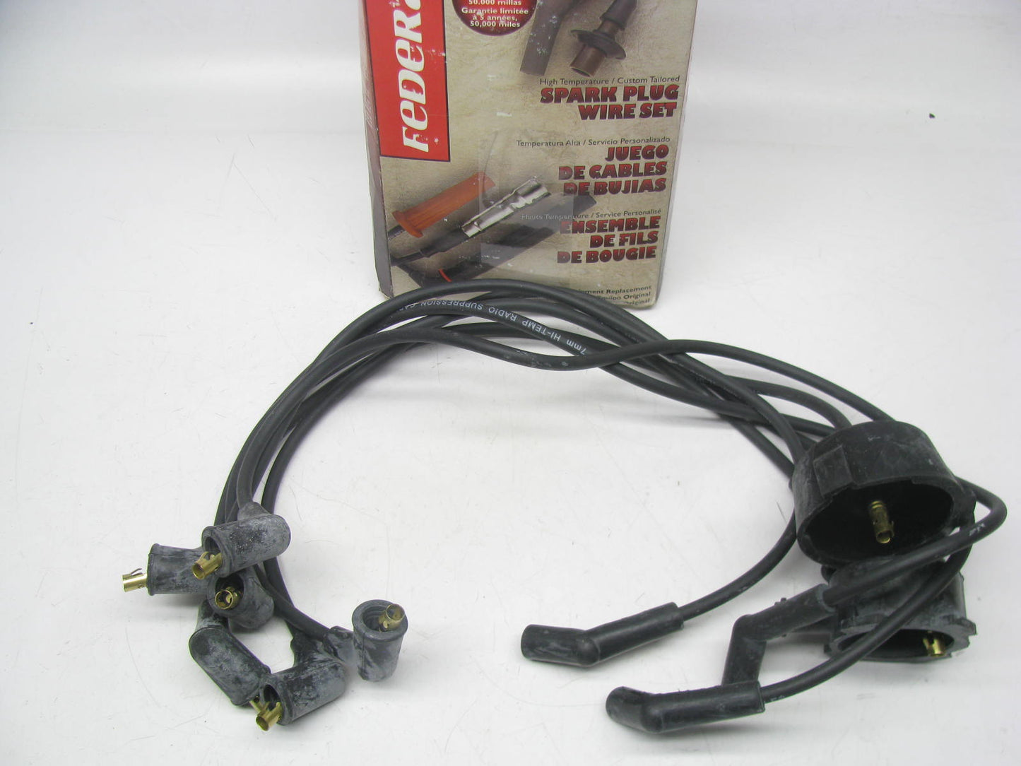 Federal 4702 Ignition Spark Plug Wire Set for 1984-1985 Honda 1.3L 1.5L