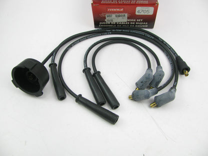 Federal 4705 Ignition Spark Plug Wire Set For 1984-1987 Honda Prelude 1.8L-L4