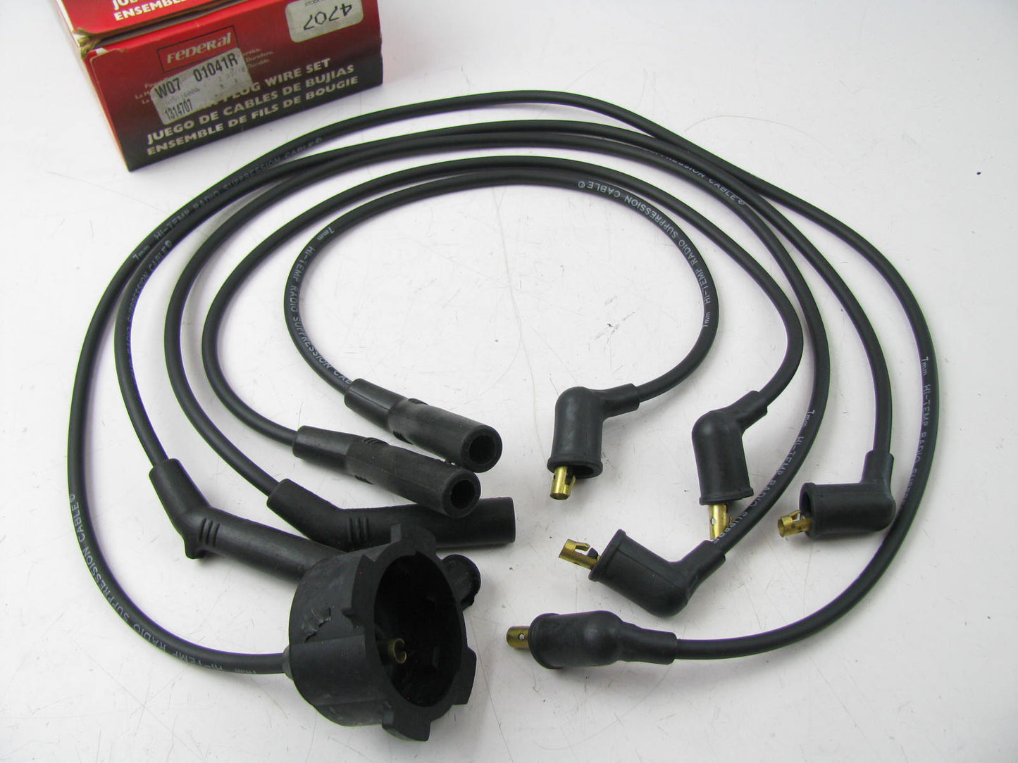 Federal 4707 Ignition Spark Plug Wire Set For 1985 Honda Civic 1.5L-L4