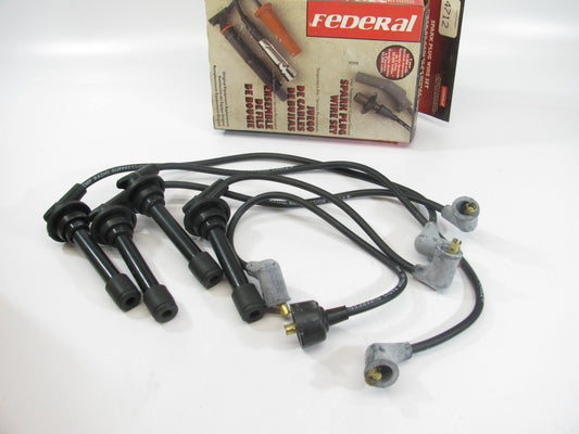 Federal 4712 Ignition Spark Plug Wire Set For 1988-1991 Honda Prelude 2.0L-L4