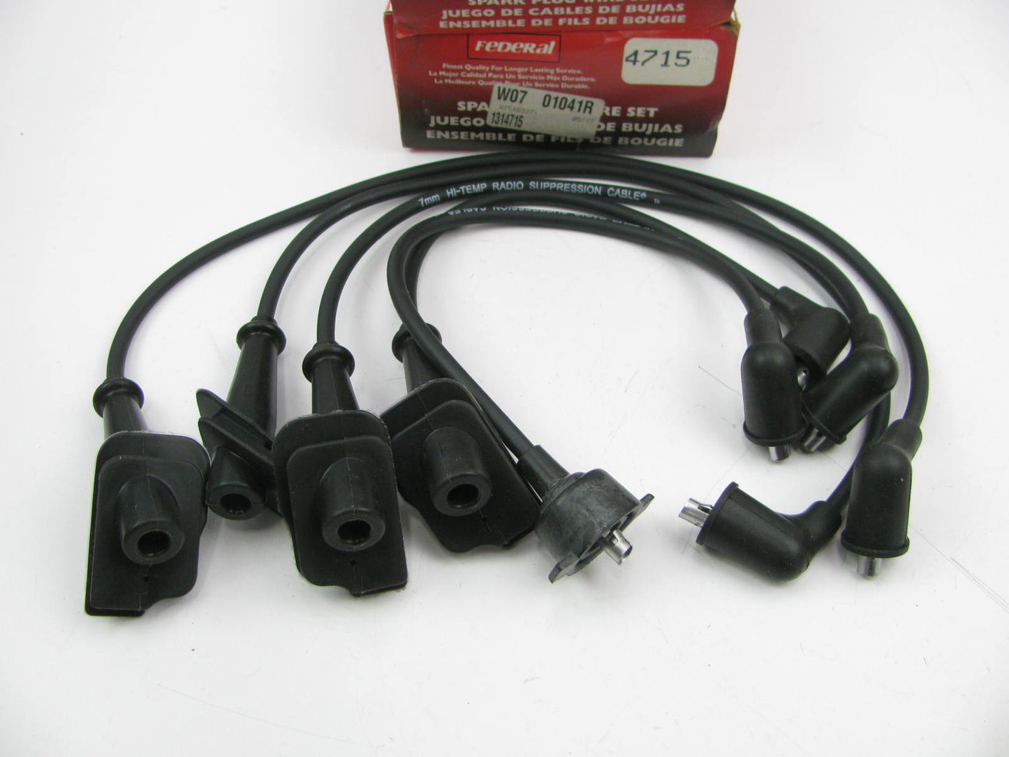 Federal 4715 Ignition Spark Plug Wire Set For 1988-1989 Honda Prelude 2.0L