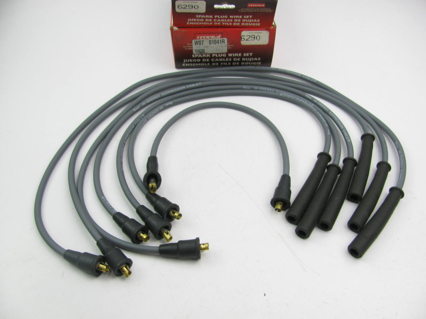 Federal 6290 Ignition Spark Plug Wire Set For 1981-1982 Toyota 2.8L-L6
