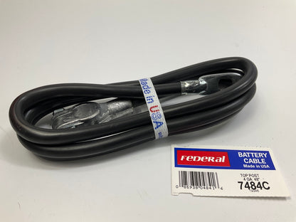 Federal 7484C Top Post Battery Cable, 4 Gauge 48'' Long