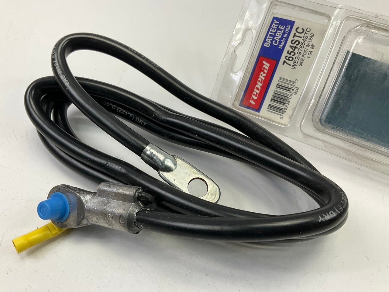 Federal 7654STC Side Post Battery Cable, Side Post W/ Lead, 4 Gauge 65'' Long