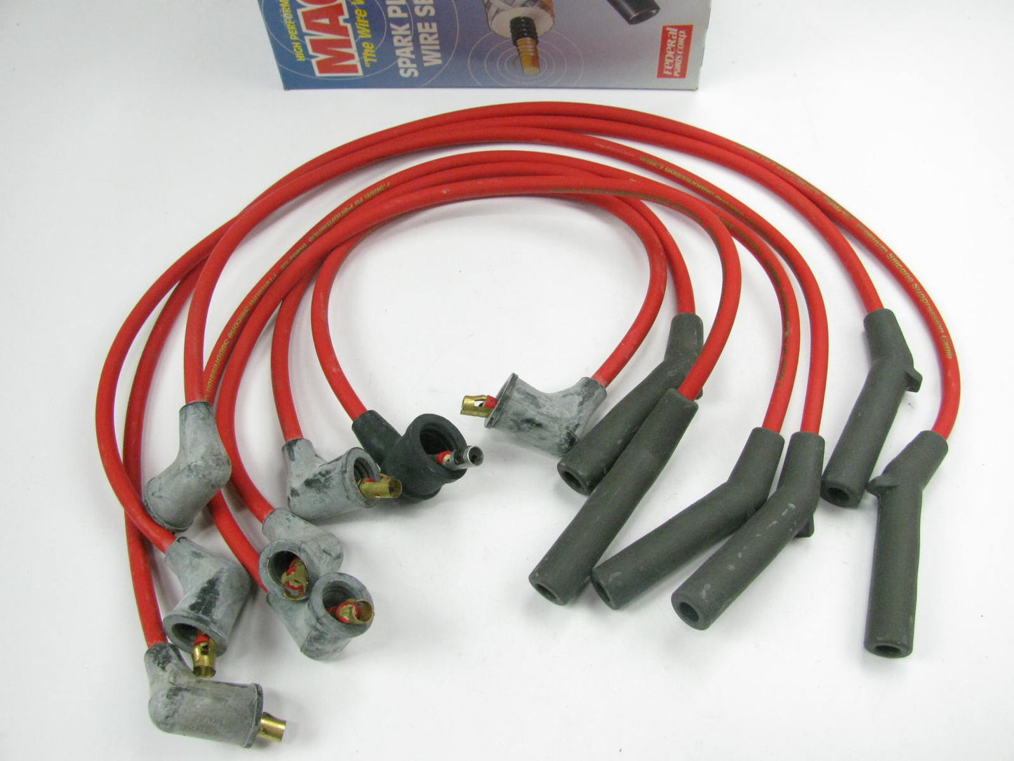 Federal 82621 Ignition Spark Plug Wire Set For 1987-1989 Chrysler 3.0L-V6
