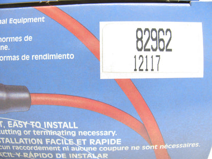 Federal 82962 Ignition Spark Plug Wire Set - RED - 1977-1983 Ford 200 250 I6