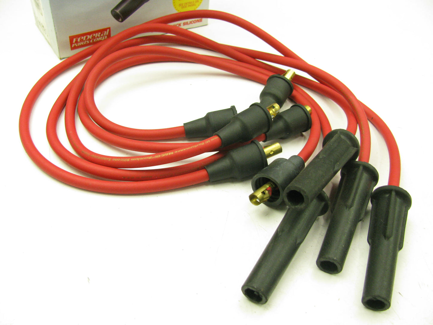 Federal 84130 Ignition Spark Plug Wire Set For 1970 Mercury Capri 1.6L-L4